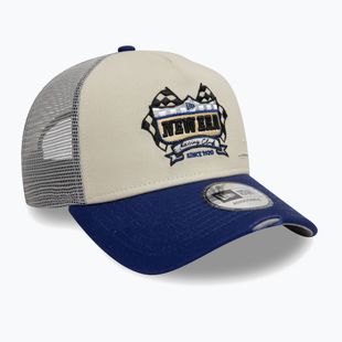 Cappello da baseball New Era NE Motorsport Trucker beige chiaro