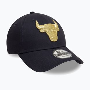 Cappello da baseball New Era Metallic 9Forty Bulls navy