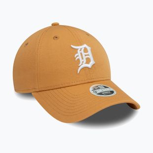 Cappello da baseball New Era League Essential 9Forty Detroit Tigers beige scuro