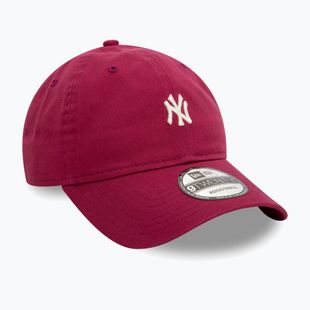Cappello da baseball New Era Mini Washed 9Twenty New York Yankees rosso scuro