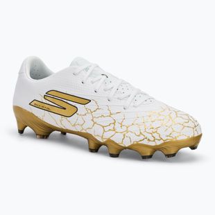 SKECHERS scarpe da calcio da uomo Skx_ 1.5 Academy FG bianco/oro