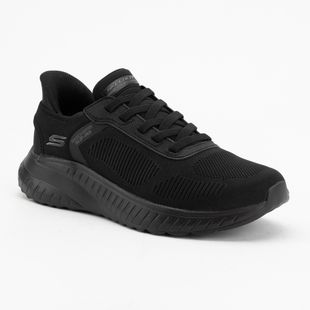 Scarpe da uomo SKECHERS Bobs Squad Chaos Solid Step black
