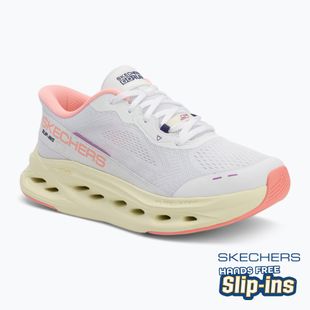 Scarpe da donna SKECHERS Max Cushioning Glide-Step Caledonia bianco