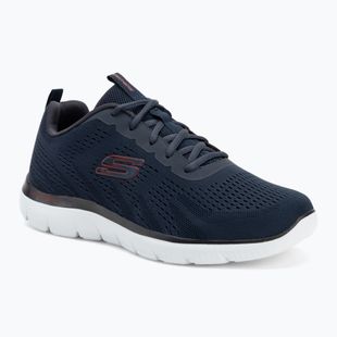 Scarpe SKECHERS Summits Torre da uomo rosso/marino
