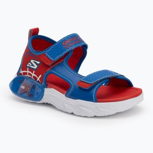 SKECHERS Creature Splash sandali per bambini blu/rosso