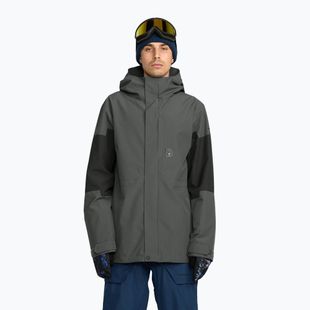 Giacca da snowboard uomo Volcom Primary Insulated dark grey