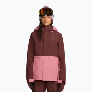 Giacca da sci donna Volcom Bolt Insulated oxblood