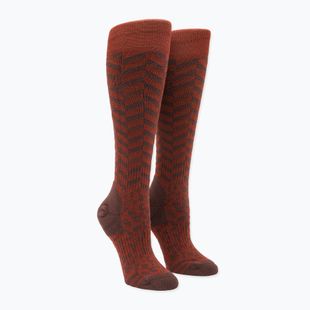 Calze da sci donna Volcom Cheetah Chev Otc henna