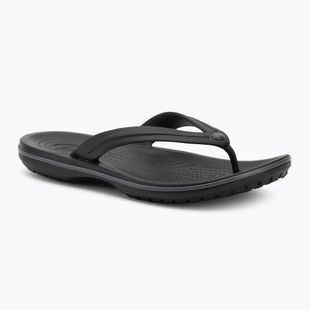 Crocs Crocband Flip infradito nero/grigio ardesia