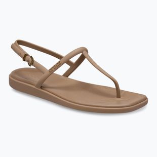 Sandali da donna  Crocs Miami Thong Flip milk chocolate