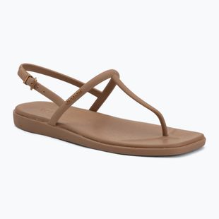 Sandali da donna  Crocs Miami Thong Flip milk chocolate