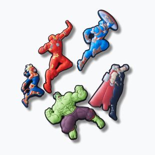 Crocs Jibbitz™ Avengers Heroes pin 5 pezzi.