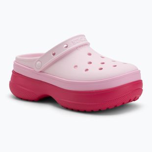 Zoccoli Crocs Classic Stacked Clog dragon fruit