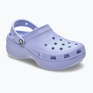 Ciabatte da donna Crocs Classic Platform Clog blue haze