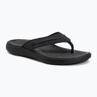 Infradito Crocs Yukon Vista II Leather black/black