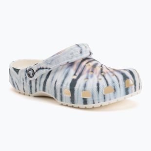 Ciabatte Crocs Classic Tie Dye chalk/multi