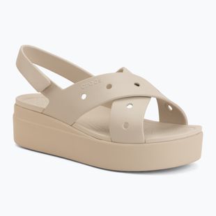 Sandali da donna Crocs Broklyn 4U Cross Strap frappe
