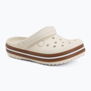 Ciabatte per bambini Crocs Crocband Gum summit white