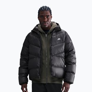 Piumino uomo Nike Windrunner black/black/white
