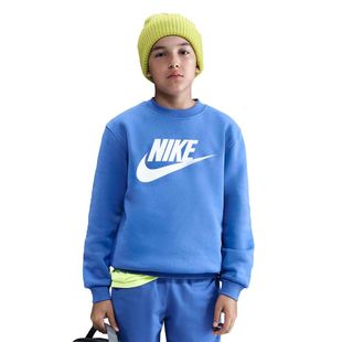 Felpa Nike Sportswear Club Fleece da bambino blu cometa/bianco