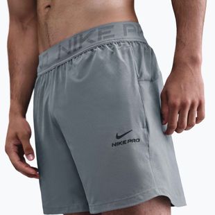 Pantaloncini da uomo Nike Pro Training Dri-Fit 6" smoke grey/black
