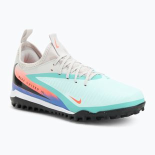Scarpe da calcio junior Nike United Phantom 6 Low Academy Jr TF pistachio frost/hyper orange