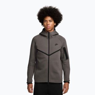Felpa uomo Nike Tech Windrunner Full Zip cave stone/black