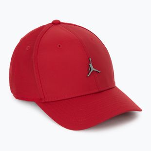 Cappellino con visiera Nike Jordan Rise Structured Metal Jumpman gym red/r511