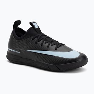 Scarpe da calcio per bambini Nike Mercurial Vapor 16 Academy IC nero/blu ghiaccio