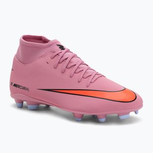 Scarpe da calcio uomo Nike Mercurial Superfly 10 Club FG/MG magic flamingo/nero/total crimson