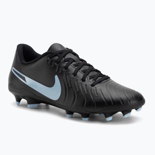 Scarpe da calcio da uomo Nike Tiempo Legend 10 Club FG/MG nero/nero