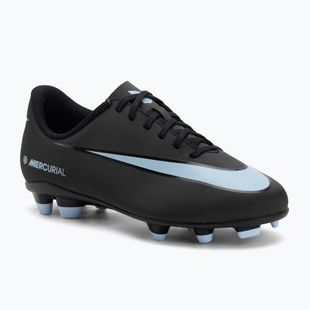 Scarpe da calcio per bambini Nike Mercurial Vapor 16 Club FG/MG nero/blu ghiaccio