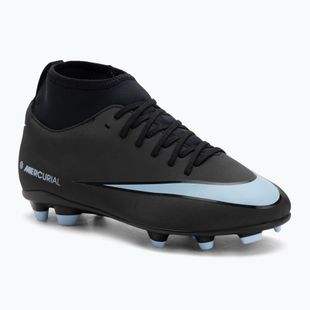 Scarpe da calcio per bambini Nike Mercurial Superfly 10 Club FG/MG nero/blu ghiaccio