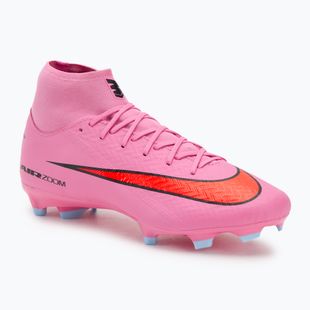 Scarpe da calcio uomo Nike Mercurial Superfly 10 Academy MG magic flamingo/nero/total crimson