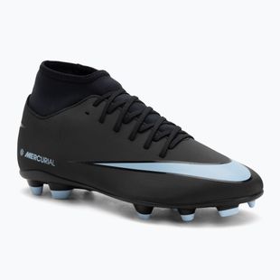 Scarpe da calcio uomo Nike Mercurial Superfly 10 Club FG/MG nero/blu ghiaccio