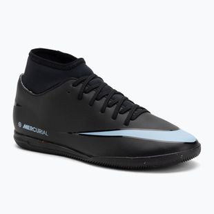 Scarpe da calcio da uomo Nike Mercurial Superfly 10 Club IC nero/blu ghiaccio