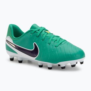 Nike Tiempo Legend 10 Academy LV8 FG/MG scarpe da calcio da bambino verde stadio/ossidiana scura