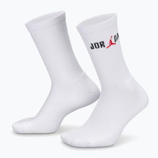 Calze  Jordan Everyday Crew 1 pair white/black/university red
