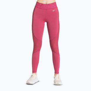Leggings da allenamento donna Nike Pro High-Waisted sweet beet/white