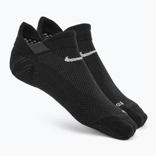 Calzini Nike Running No-Show Wool black/dark smoke grey/light smoke grey