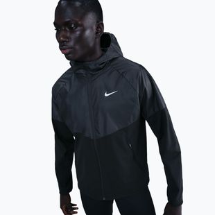 Giacca running uomo Nike Miler Repel Winterized black/anthracite