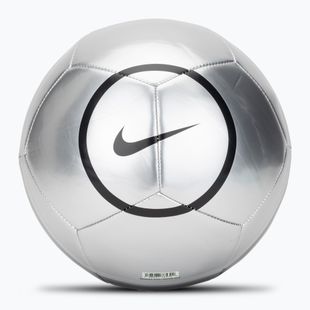 Pallone da calcio Nike Academy T90 Metallic '26 metallic silver/black/black taglia 4