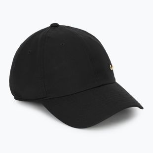 Cappellino con visiera Nike Dri-Fit Club Unstructured Metal Swoosh black/metallic gold
