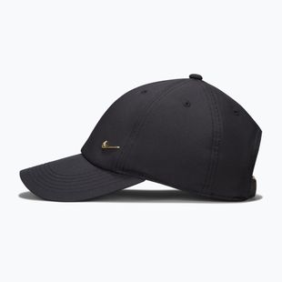 Cappellino con visiera per bambini Nike Dri-FIT Club black/flt gold