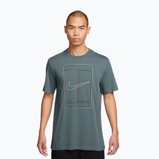 T-shirt uomo Nike Court Heritage mineral slate
