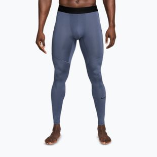 Leggings da allenamento uomo Nike Pro Dri-Fit Tight Fitness diffused blue/black