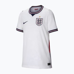 Maglietta da calcio per bambini Nike England 2026 Stadium Home white/speed red/obsidian/obsidian