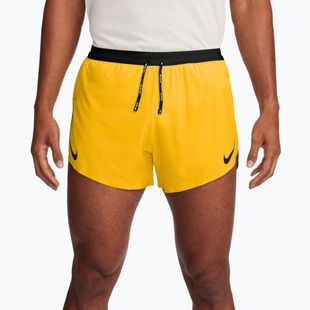 Pantaloncini da corsa uomo Nike AeroSwift Dri-Fit ADV 4" laser orange/black