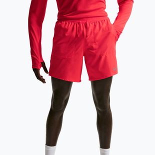 Pantaloncini da running da uomo Nike Stride Dri-Fit Brief-Lined 7" light crimson
