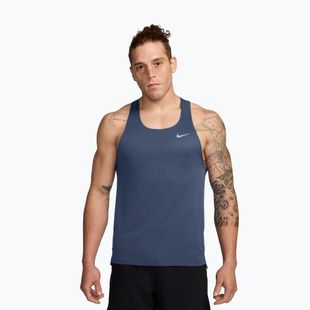 Maglia running uomo Nike Fast Dri-Fit diffused blue